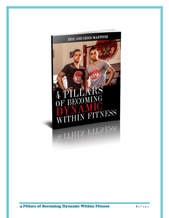 4 Pillars of Becoming Dynamic within Fitness